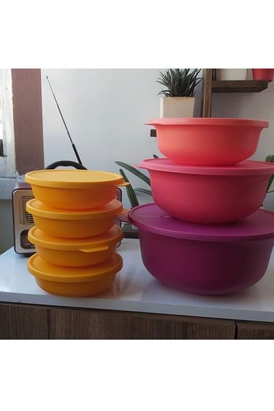 Tupperware Aloha Set of 7