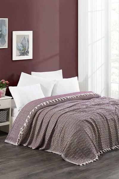Casnack Claret Red Double Sayina Model Pike - 1600gr, 200x230cm