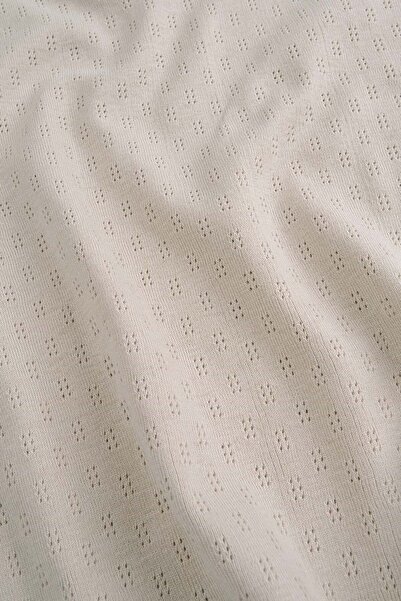 Little Gusto Organic Cotton Pointel Baby Beige Hair Band 5X66 cm