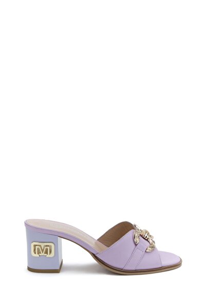 Gizzelli shoes Topuklu Deri Terlik