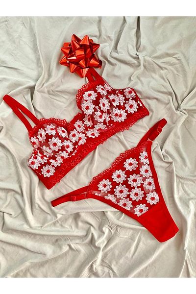 ARONA Papatya Model Bra Set