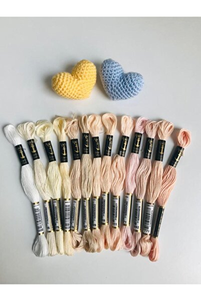 Anchor Mouline Anchor Muline Skin Colors 13 culori diferite Nr:8 Set de ață d...