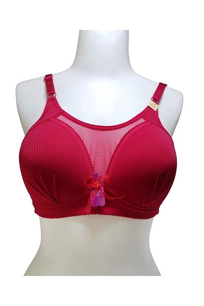 F.K Gathering Bra 264 - Tulle Detailed, No Underwire and No Padding