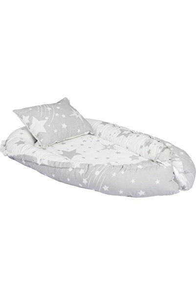 Özbay Btrend Babynest Yatak Ve Yastık+ Cep Hediyeli Sallanır Sepet Beşik Bebek Beşiği Hamak 2 li Set