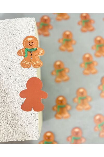 mey OFFICIAL بطاقات ملاحظات موديل كوكي مان، 20 قطعة