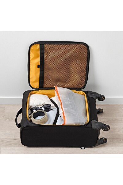 IKEA Parkla Box, White-orange 48x22 Cm