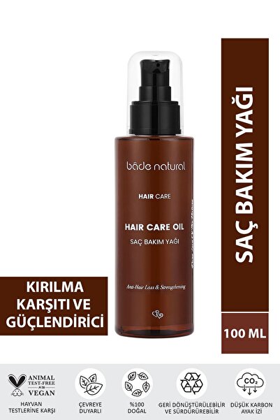 Bade Natural Yıpranmış Saçlara Özel Güçlendirici Ve Besleyici %100 Doğal Saç ...