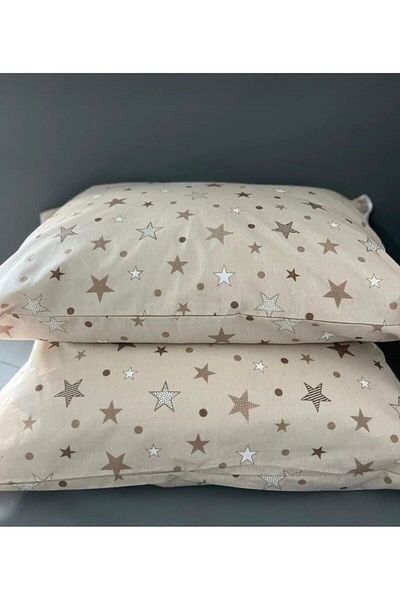 Belsina Βαμβακερή Μαξιλαροθήκη 50x70 CM - 2 Τεμάχια με σχέδια