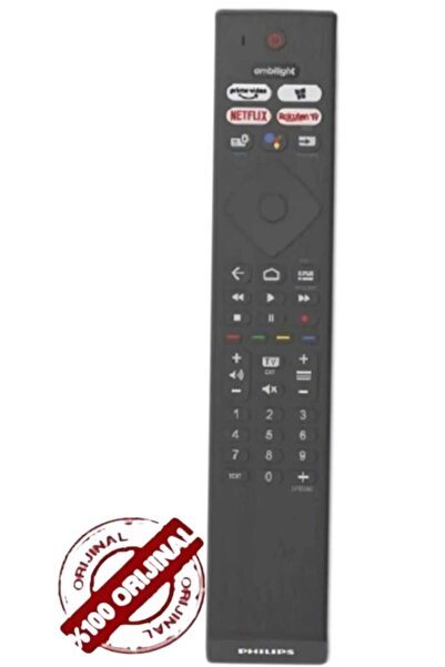 Philips Sesli Komut Tv Kumanda 50pus8505 Ve 55pus8007 Ambilight Ykf474-b018 (...