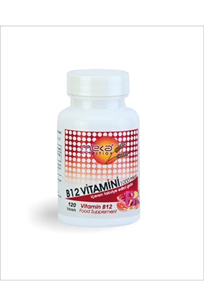 Meka Nutrition فيتامين ب-12 1000 ميكروجرام 120 قرص
