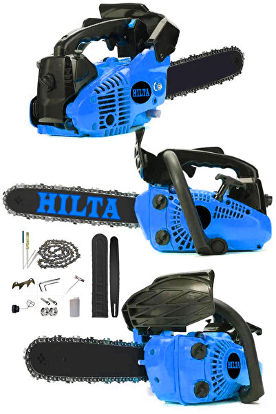 Hilta Power Alman 14Hp Portatif Benzinli Mini Dal Budama Makinesi Ağaç Odun Dal Kesme Benzinli Bıçkı Orman Motor