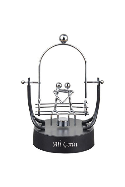 keyfim shop Kişiye Özel Salıncakta Sarılan Arkadaş, Sevgili Tasarımlı Denge S...