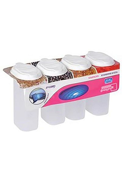 Moonstar 4-Piece Long Salt Bowl Spice Bowl 4*200 Ml