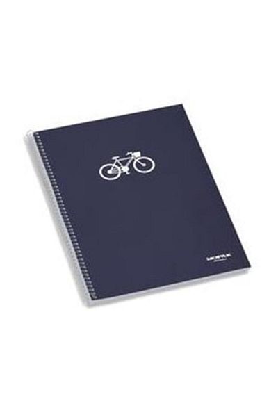 Gıpta Papur Notes Caiet de note cu copertă din carton spiralat A4 96 Yp cu rigle 4963-12 Pachet-12-pkt