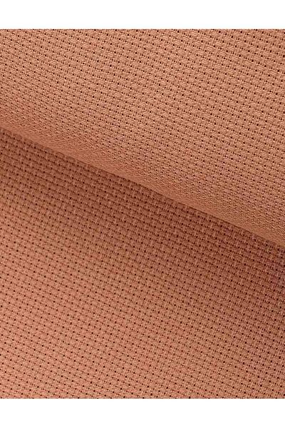 MASAL TUHAFİYE Ύφασμα ETAMIN - Seccadelik Γαλακτερός Καφέ 75*125