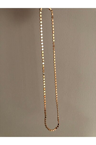 EGES SHİNE Sıralı mini pullu kolye