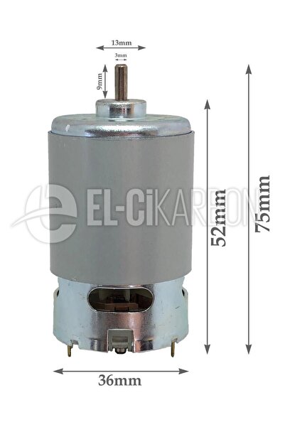 Nesta Rs-550 10.8 Volt Şarjlı Matkap Motoru