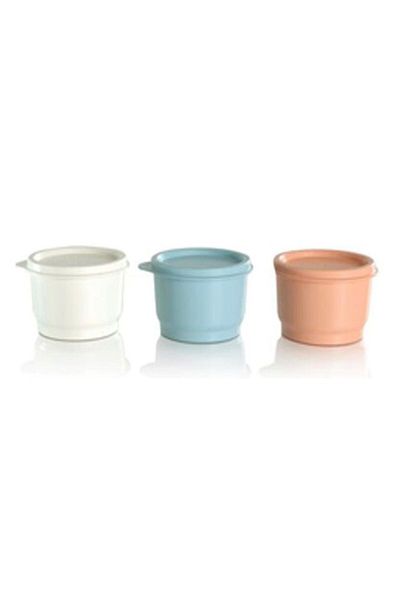 Tupperware Colorful Snack Containers 3-Piece Snack Containers R1518