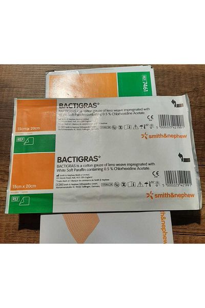 bactigras Wound Cover - 15x20 Cm, 5 Pieces