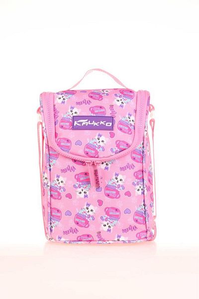 KAUKKO Kids Lunchbox Rubber Cat