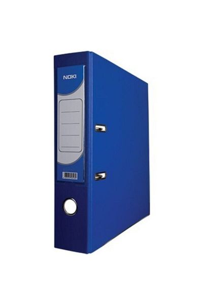 Noki Folder de birou din plastic albastru mare de 25 de litri