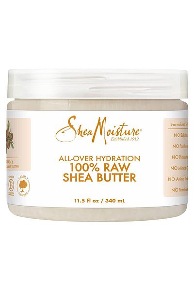 Shea Moisture 340ml 100% Raw Shea Butter - Multi-Purpose Moisturizer