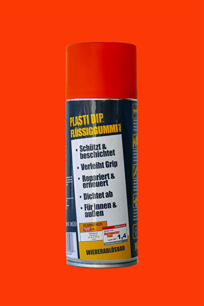 PLASTİDİP Plasti Dip - Sprey - 400 ml - Mat Neon Turuncu