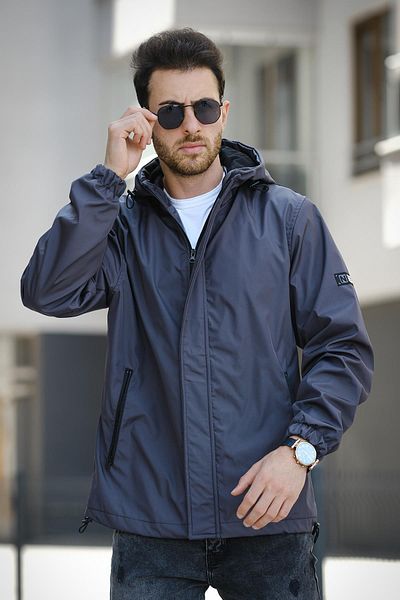 Oksit Hilti Ken Αδιάβροχο παλτό με κουκούλα με κουκούλα