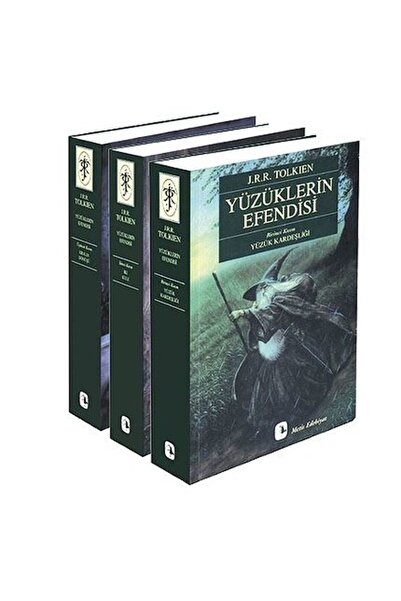 Metis Yayınları Yüzüklerin Efendisi Seti - 3 Kitap Takım - Hediyeli