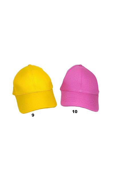 Bijutek Unisex Sports Hat Set of 2 - Velcro Back and Various Colors