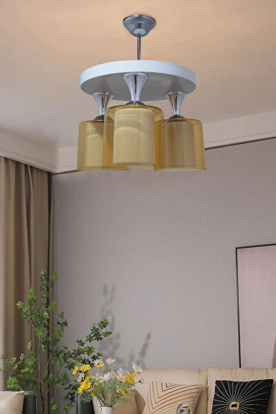 D-light Begonya Avize Beyaz