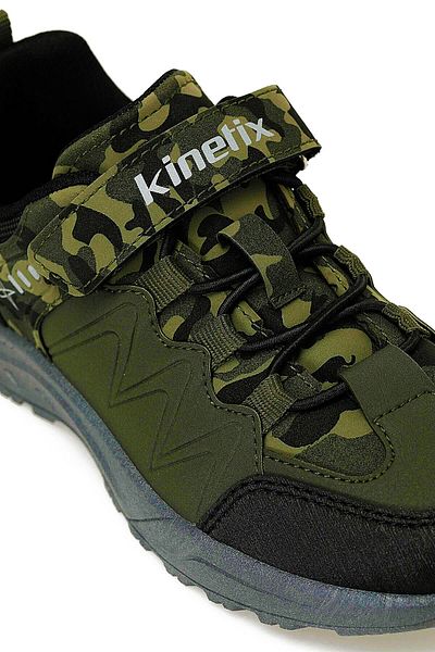 Kinetix Χακί Αντιολισθητική Σόλα - Αγόρια Παπούτσια εξωτερικού χώρου με Ταινία