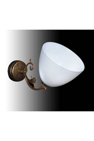 D-light Antique Zamak Flower Sconce