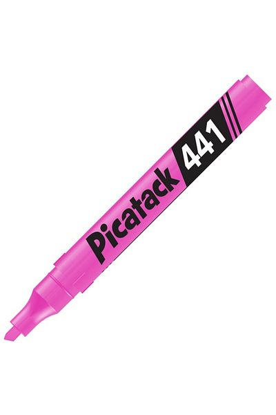 Picador Picatack Highlighter Pink 441- (12 Pieces)