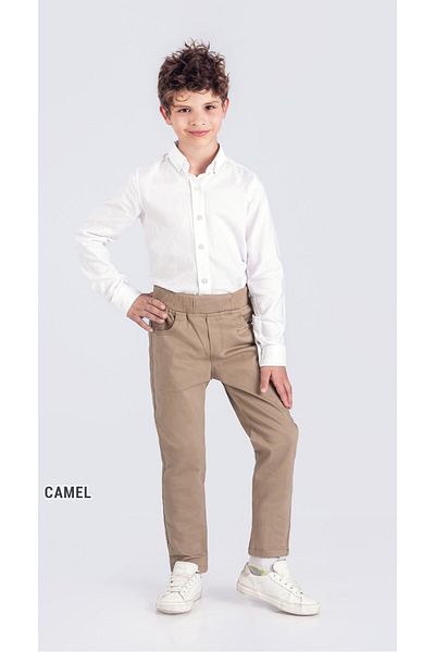 Mıstık Bebe School Trousers - Elastic Waist Design