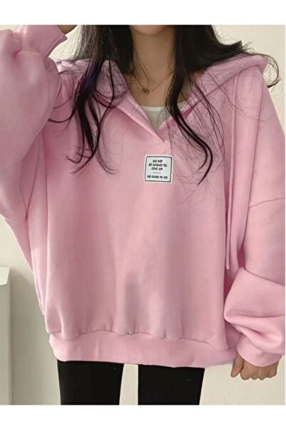 MOONBULL Φούτερ Unisex Oversize με κουκούλα