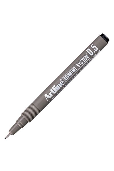 artline Drawing Pen 0.5 Mm Black Ek235 (12 Li)
