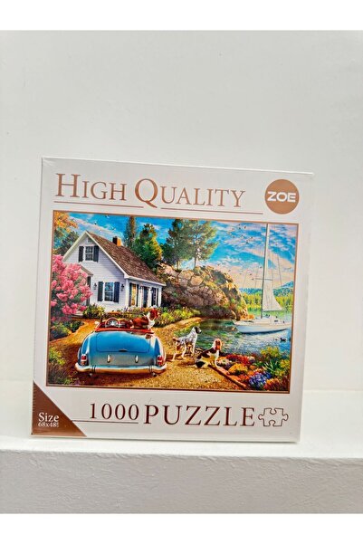HatuShoping Hıgh Quality 1000 Parça Puzzle-Dog on the Boat Angelo Bonito