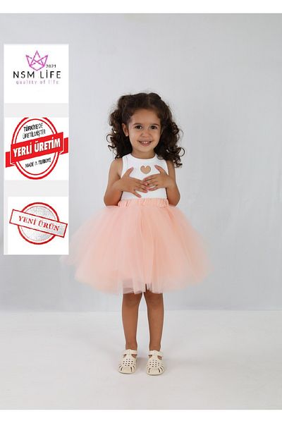 2021 NSM LİFE quality of life Girl's Lined Dense Fluffy Tutu Skirt