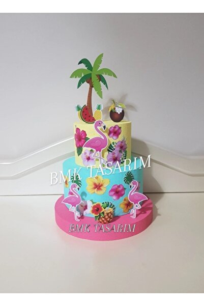 bmk tasarım كعكة فلامينجو موديل