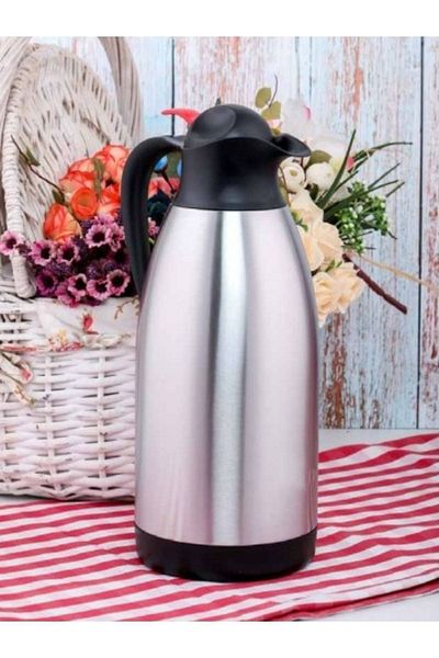 Remetta Steel 2.5 Lt Thermos Black
