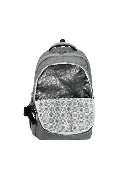 Bevitton Women's Black Parachute Fabric Backpack