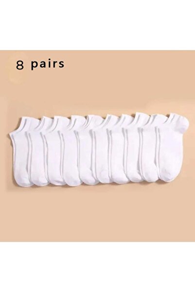 DM DEL MORE SOCKS 8 чифта детски чорапи - обикновен дизайн