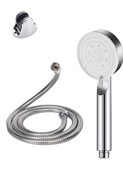 Kaşbaşı Home 5 Fonksiyon Duş Başlığı , Duş Askısı Ve Duş Hortumu Duş Seti