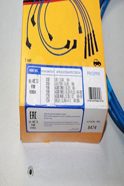 NGK HONDA İES CİVİC 1996-2001  MODEL SEDAN HATCHBACK UYUMLU  NGK BUJİ KABLOSU