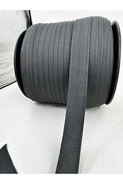 paşateks since 1995 şekil Panglică chingă gri închis de 5 metri - 2,5 cm