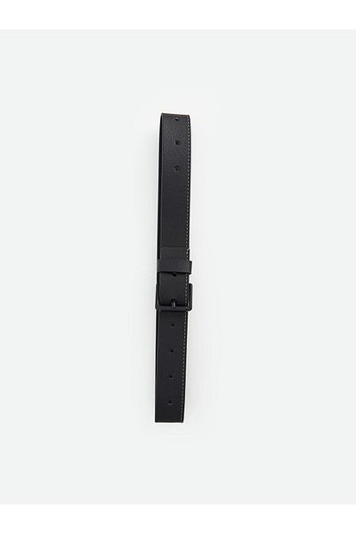 LC Waikiki Lcw Accessories - Boy's Black Leather Look Belt