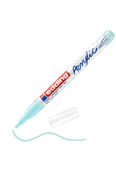 Edding Pastel Blue Acrylic Marker - Fine Tip, 916-10-Li-Pkt