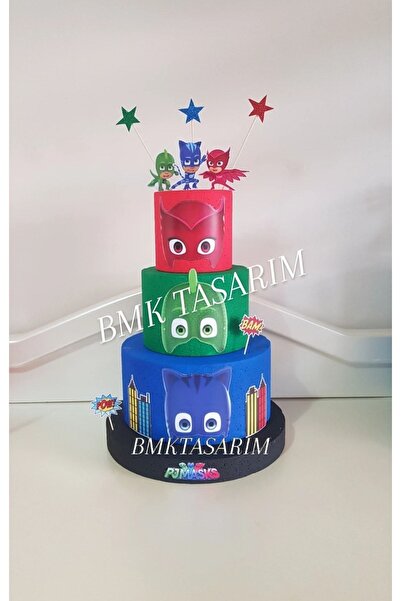 bmk tasarım Pjmasks Maket Pasta