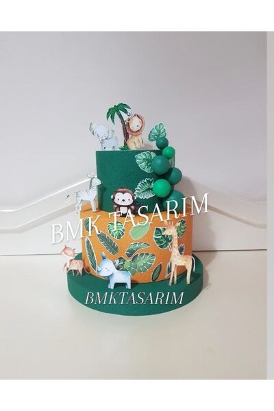 bmk tasarım Safari Maket Pasta ( Yeşil )